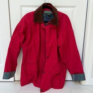 Vintage red barn/chore  Jacket